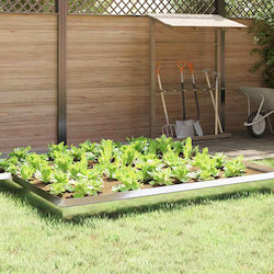 vidaXL Metal Garden Hedge 50x25cm