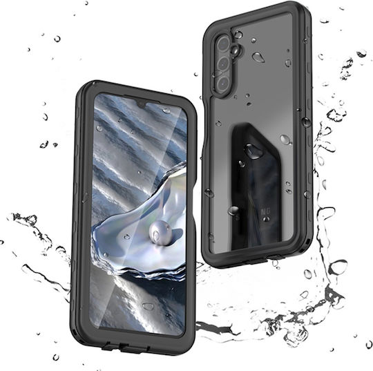 Shellbox 360 Full Cover Σιλικόνης / Πλαστικό Αδιάβροχο Μαύρο (Galaxy A17)