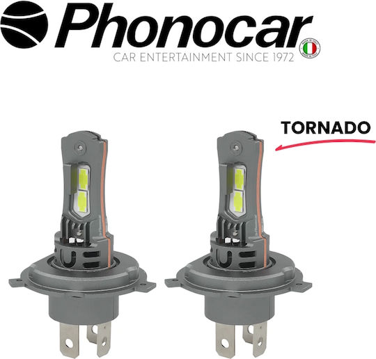 Phonocar Λάμπα Αυτοκινήτου H4 LED 12V 50W