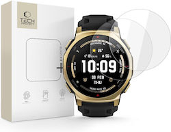 Tempered Glass Tech-protect Glass Fit+ 2-Pack Amazfit T-rex 3 Pro 44mm Clear