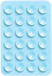 Silicone Clamp Square Light Blue