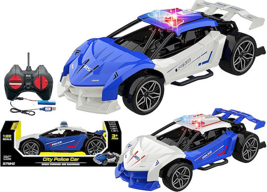 RC Police Car 1:22 26x7x10cm Toymarkt 88888 Random Color Design Selection