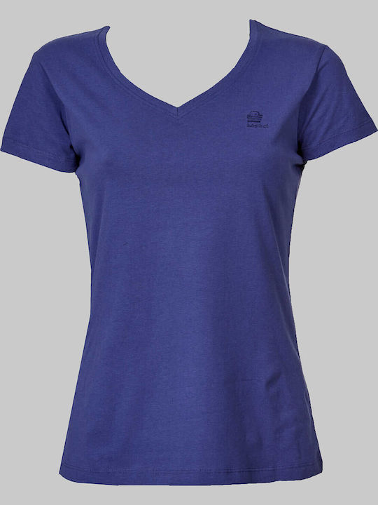 Admiral Seker Γυναικείο Αθλητικό T-shirt Μωβ