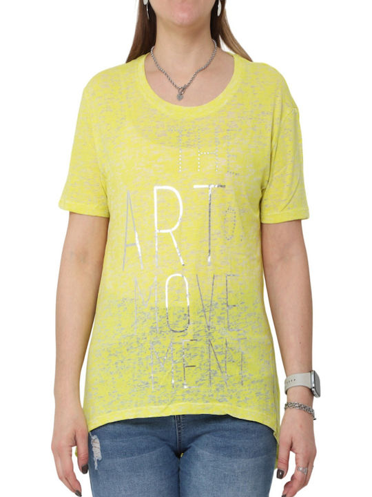 Bluza Damă Mâneci Scurte Verde