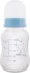 Baby Care Γυάλινο με Θηλή Σιλικόνης 120ml