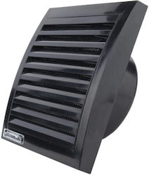Mmotors De perete Ventilator de Baie Negru
