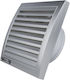 Mmotors De perete Ventilator de Baie Argintiu