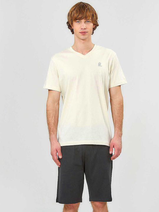 Admiral T-shirt Μπεζ