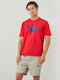 T-shirt Κοκκινο