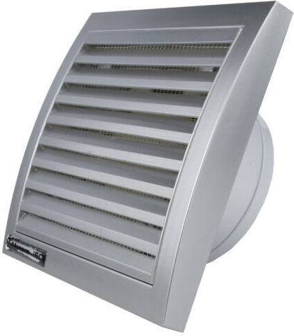 Mmotors Wall-mounted Ventilator Bathroom Silver