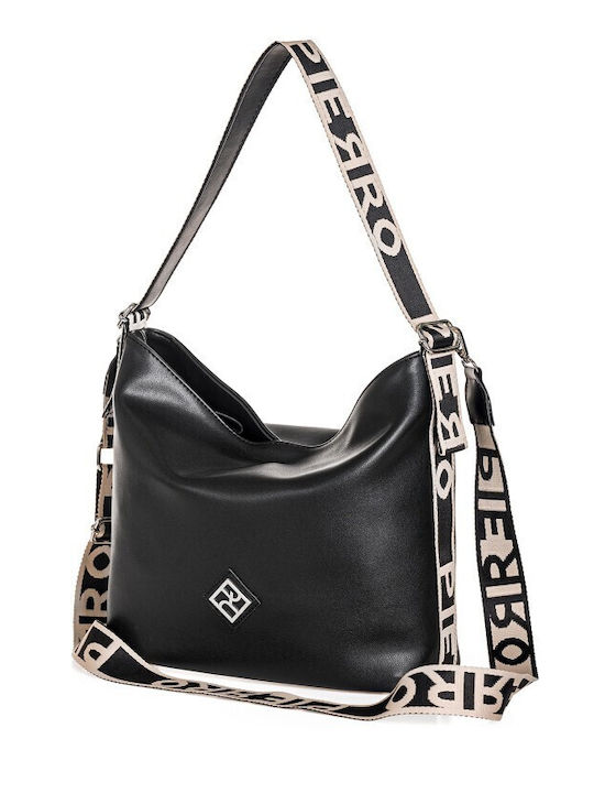 Pierro Accessories Women's Black Shoulder Bag
