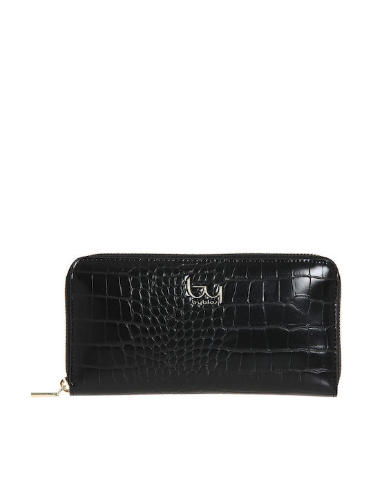 Byblos Large Women's Wallet Cards Black