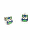 Amalfi Accessories Hypoallergen Kinder Ohrringe Nieten aus Stahl