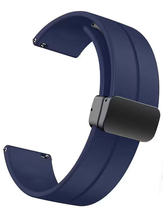 Wsshe Καουτσούκ Λουράκι Μπλε 22mm