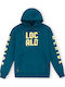 Sweatshirt with Hood Petrol Blue