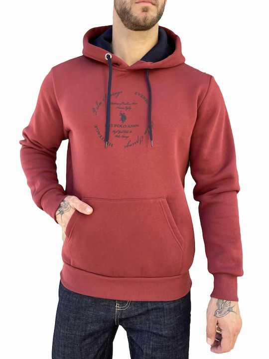 Everbest Sweatshirt with Hood Red