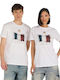 Naz Italia Tricou Sport Alb