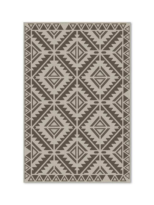 Oxford Home Flat Καλοκαιρινό Ψάθινο 120x170cm Μπεζ-Kαφέ σκούρο Oxford Home Flat Καλοκαιρινό Ψάθινο 120x170cm Μπεζ-Kαφέ σκούρο