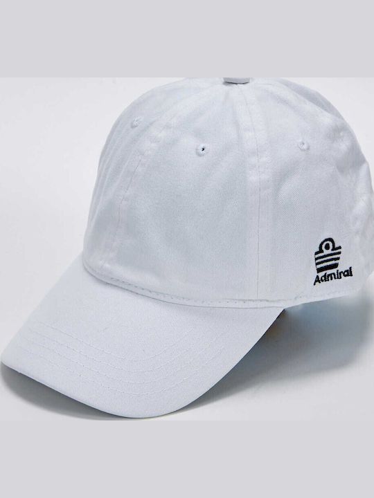Admiral Jockey Cap Snap Ii White