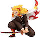 Demon Slayer Kimetsu No Yaiba Noodle Stopper PVC Statue Rengoku Kyojuro Battle Ver 10 cm