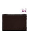 vidaXL Furry Single Blanket 150x220cm Giraffe