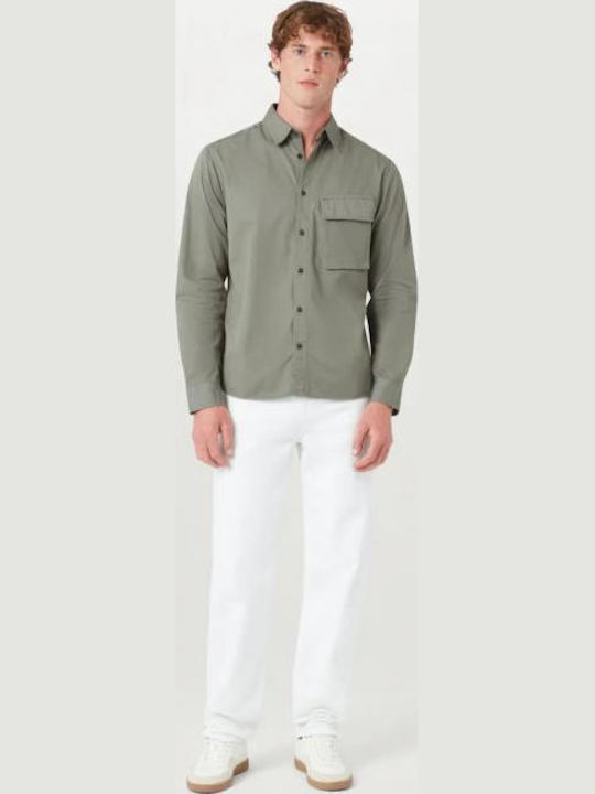 Long-sleeved Shirt Sage Green