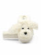 Women's Slippers with Animals Beige