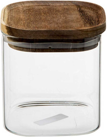 Marva Allgemeine Verwendung Glasvase mit Deckel Transparent 600ml