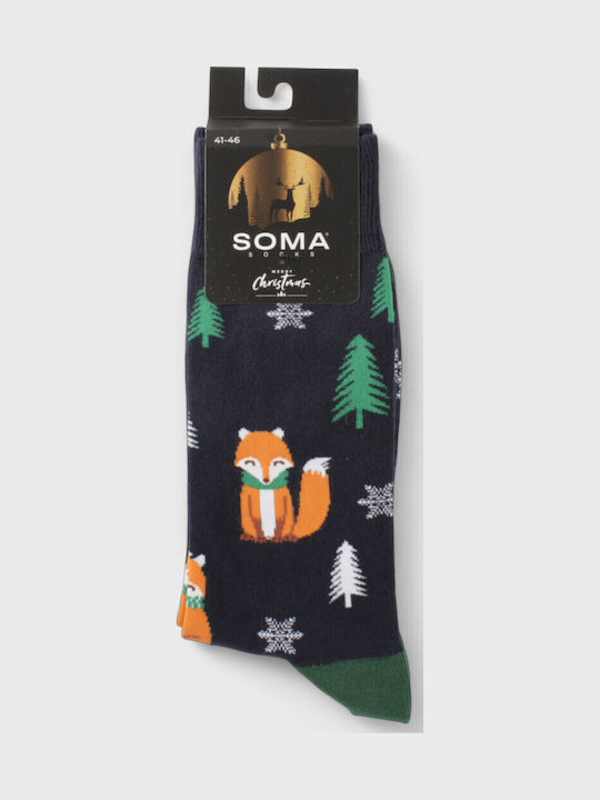 Soma Socks Bărbați Șosete Blue 1Pachet Soma Socks Bărbați Șosete Blue 1Pachet
