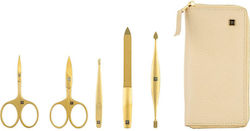 Zwilling Nagelzubehör Maniküre Pediküre-Set 5-teilig Mit Nagelschere Leder