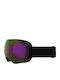 Red Bull Spect Ski & Snowboard Goggles Kids Black with Lens in Black Color