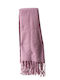 Women's Cashmere Scarf Pink