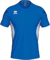 Errea Curtis Kurzarm T-Shirt Hellblau