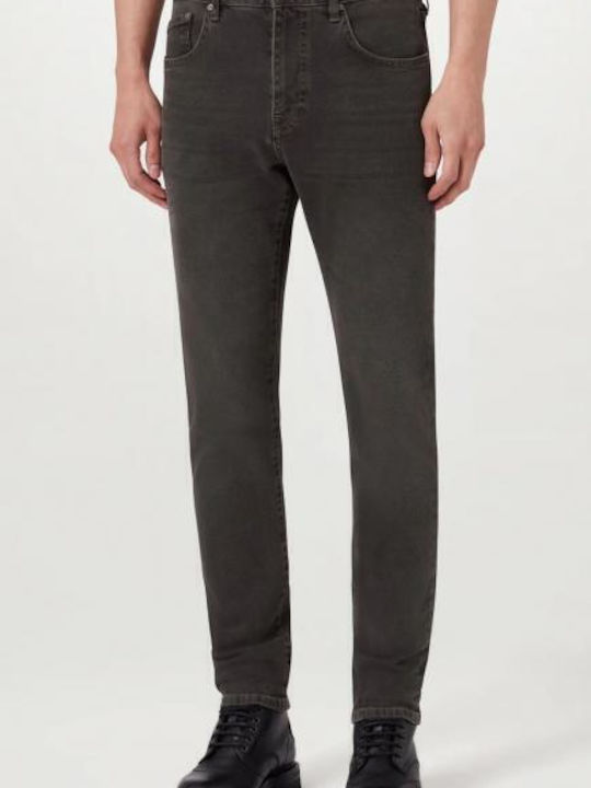 Ανδρικό Παντελόνι Τζιν Washed Black