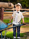 Baptism Suit Blue Beige Boy 3907 Vinteli Vn-3907