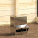 vidaXL Metal Feeder for Chickens and Poultry wi...