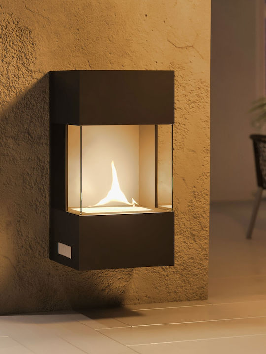 Tenderflame Firepit Black 48x34x90cm