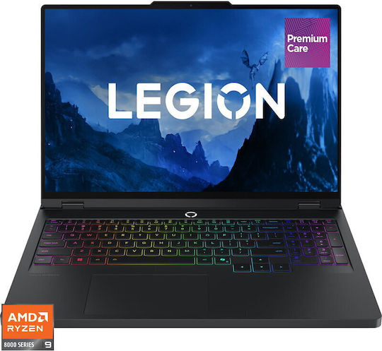 Lenovo Legion Pro 5 16ADR10 16" IPS QHD+ 240Hz (Ryzen 9-8945HX/32GB/1TB SSD/GeForce RTX 5060/No OS) Eclipse Black (US Keyboard)