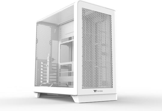 Thermaltake View 390 Air Gaming Midi Tower Computer Case with Side Window Snow White