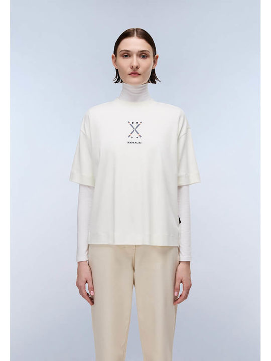 Γυναικείο Oversized T-shirt Λευκό