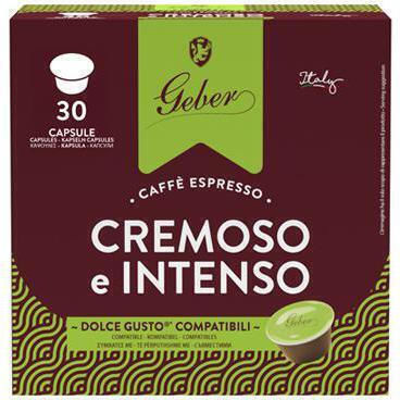 Gusto Kapseln Espresso Kompatibel mit Maschine Dolce Gusto 30Mützen