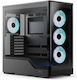 Aerocool P500A Midi Tower Κουτί Υπολογιστή Μαύρο