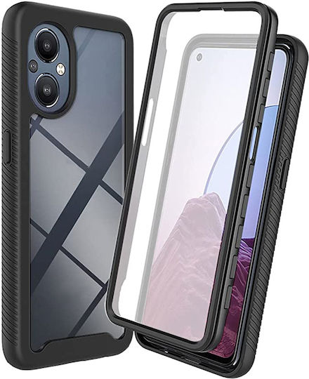 Erbord Back Cover Σετ με Τζαμάκι Μαύρο (Oppo Reno7 Lite)