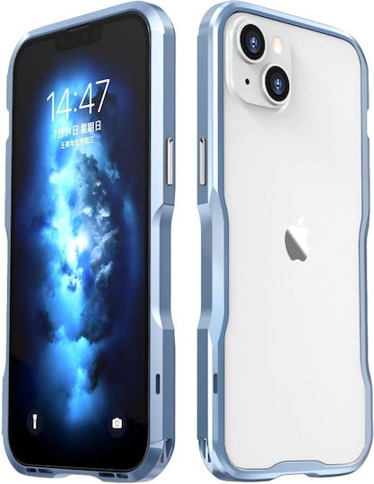 Luphie Stoßstange Metallisch Blau (iPhone 14 Plus)