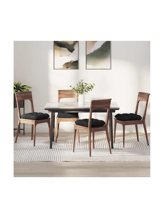 vidaXL Μαξιλάρι Καναπέ Μαύρο 40x40εκ.
