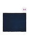 vidaXL Pelzige Couchdecke 130x150cm Hellblau