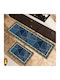 Set of 2 Non-Slip Kitchen Mats 150x60cm & 80x50cm Pat-049