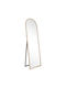 Ankor Arched Floor Mirror with Beige Plastic Frame 170x50cm 2 Pieces