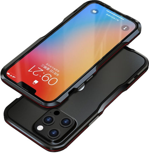 Luphie Bumper Метал Черен (iPhone 13 Pro Max)