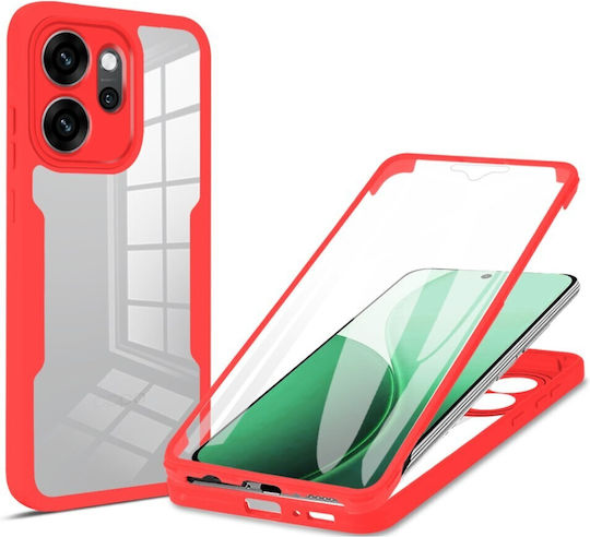 Degrees Coverage 360 Full Cover Plastic Roșu (Oppo Reno14F)